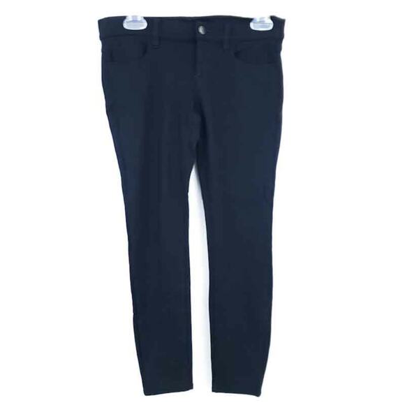 Ann Taylor Super Skinny Fit Black Pants Size 0P Petite Capri, Cropped, Stretchy - Picture 1 of 4